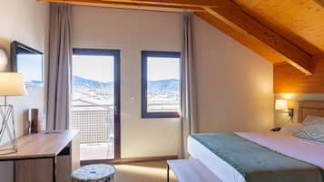 Habitació doble | Matalassos amb encoixinament addicional i minibar