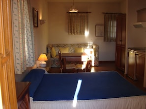 Blackout curtains, bed sheets