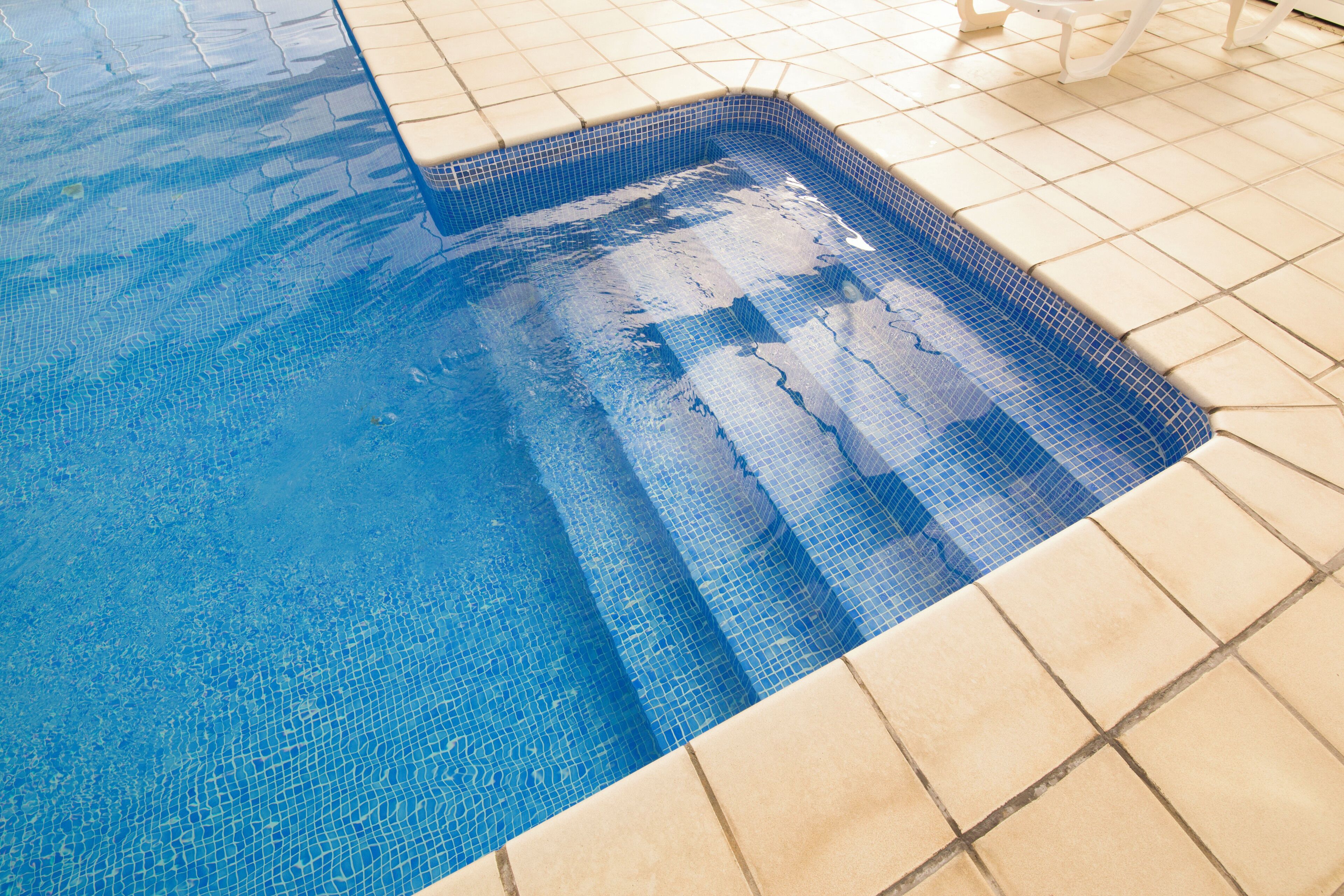 indoor pool, outdoor pool, pool loungers