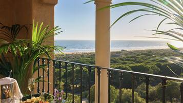 Uitzicht vanuit de kamer