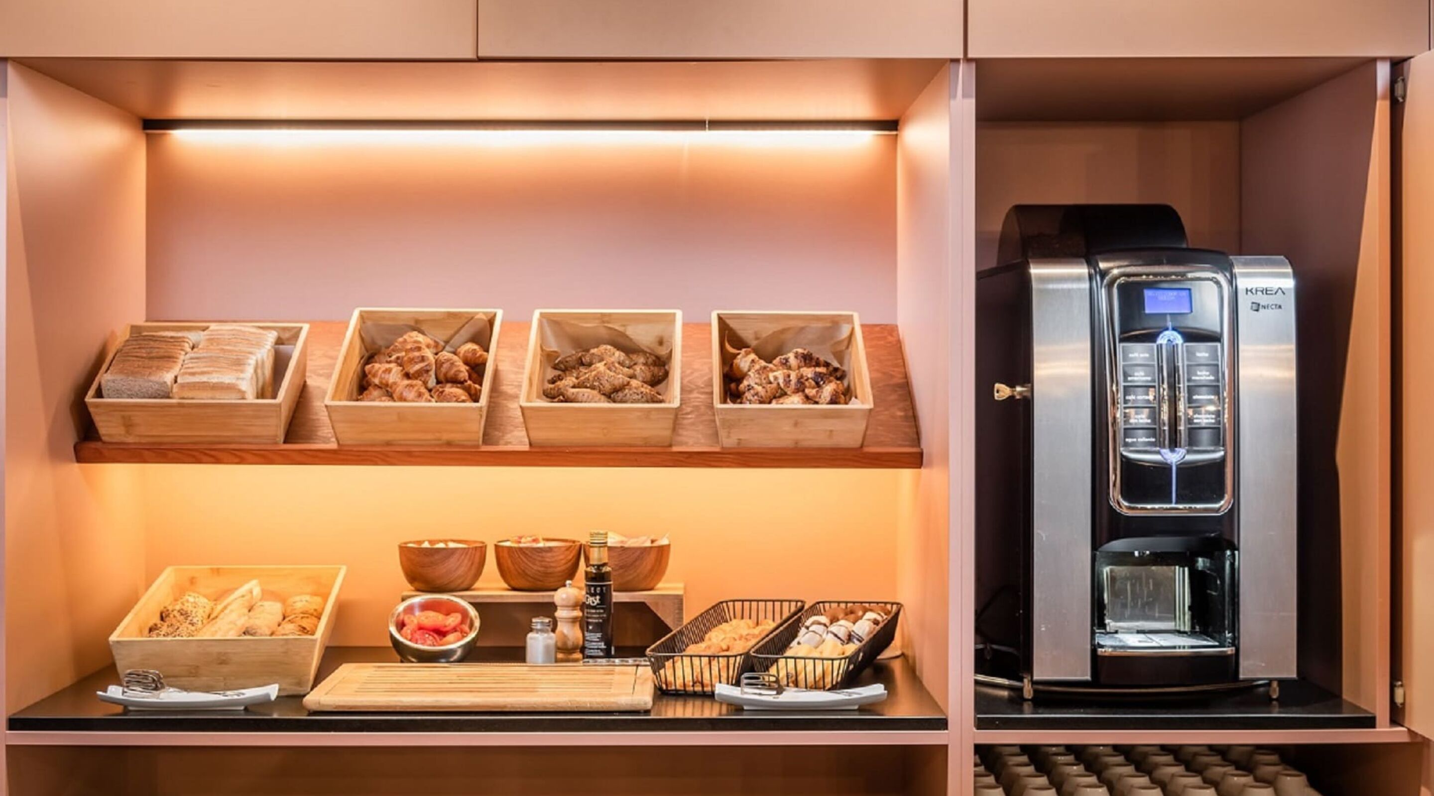 daily buffet breakfast (eur 13 per person)