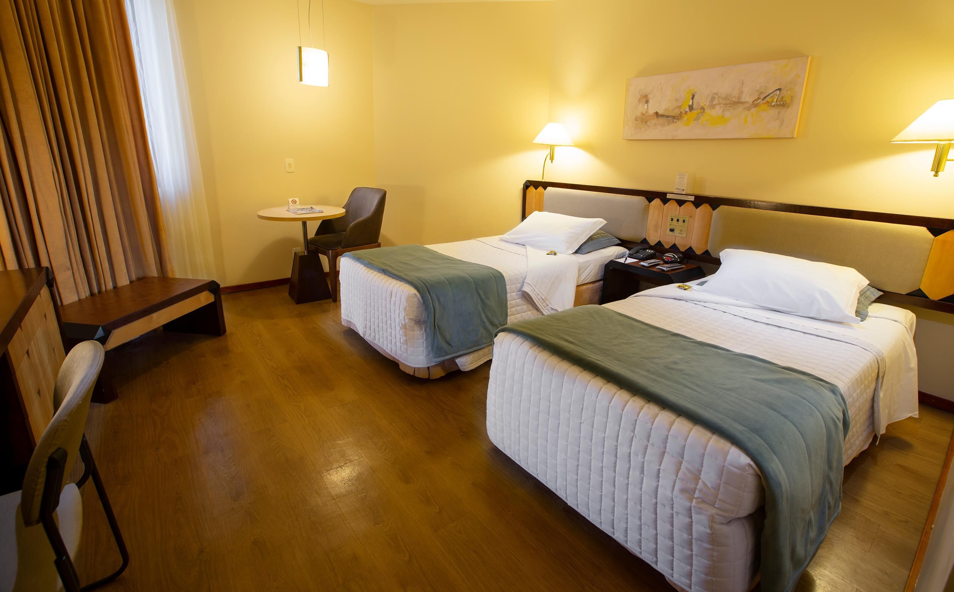 Sängtillbehör av högsta kvalitet och minibar