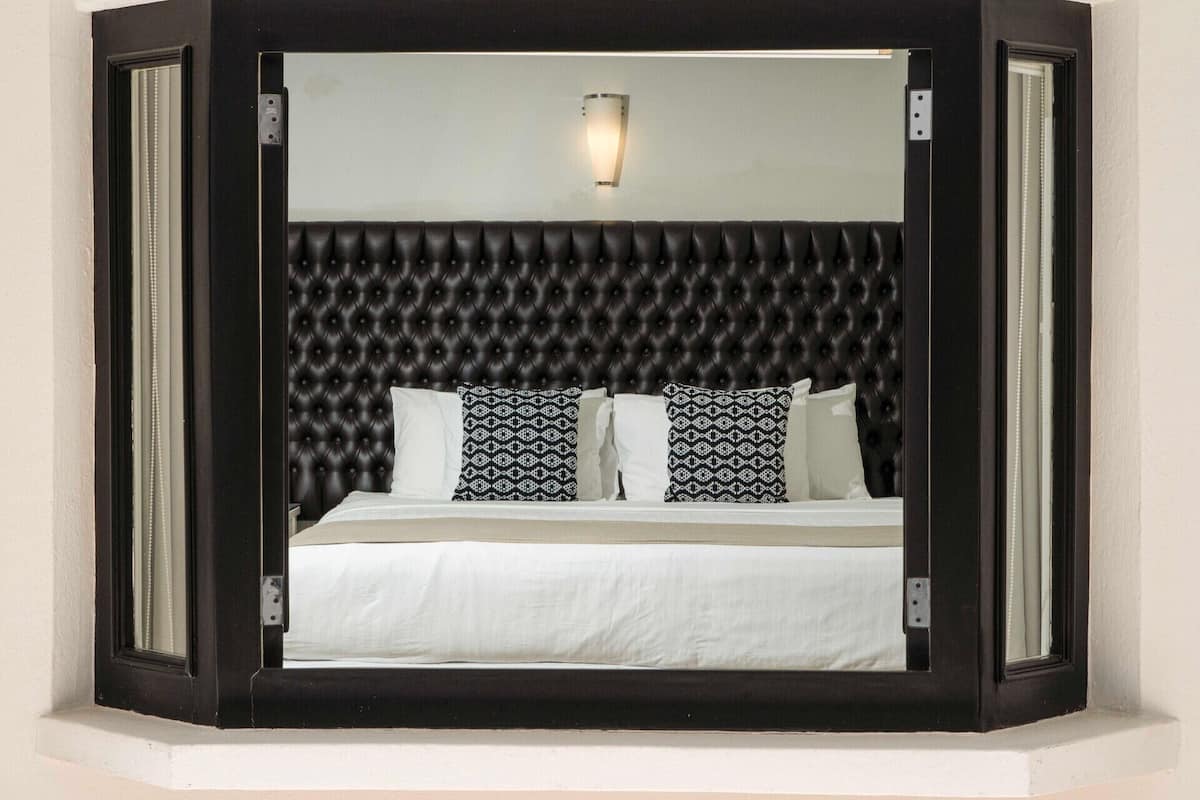 Premium bedding, down duvets, Select Comfort beds, in-room safe