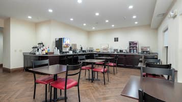 Free daily continental breakfast