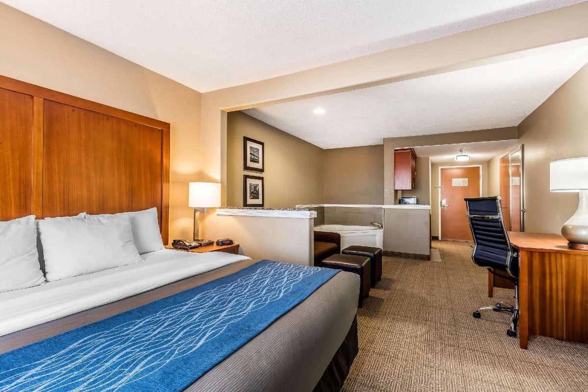 Ropa de cama de alta calidad, edredón y camas con pillow-top