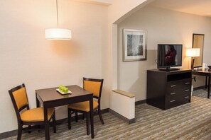Suite, 1 King Bed with Sofa bed, Accessible, Non Smoking (Mobility, Bathtub W/grab Bars) | Down comforters, in-room safe, desk, iron/ironing board