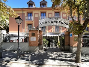 Façade de l’hébergement