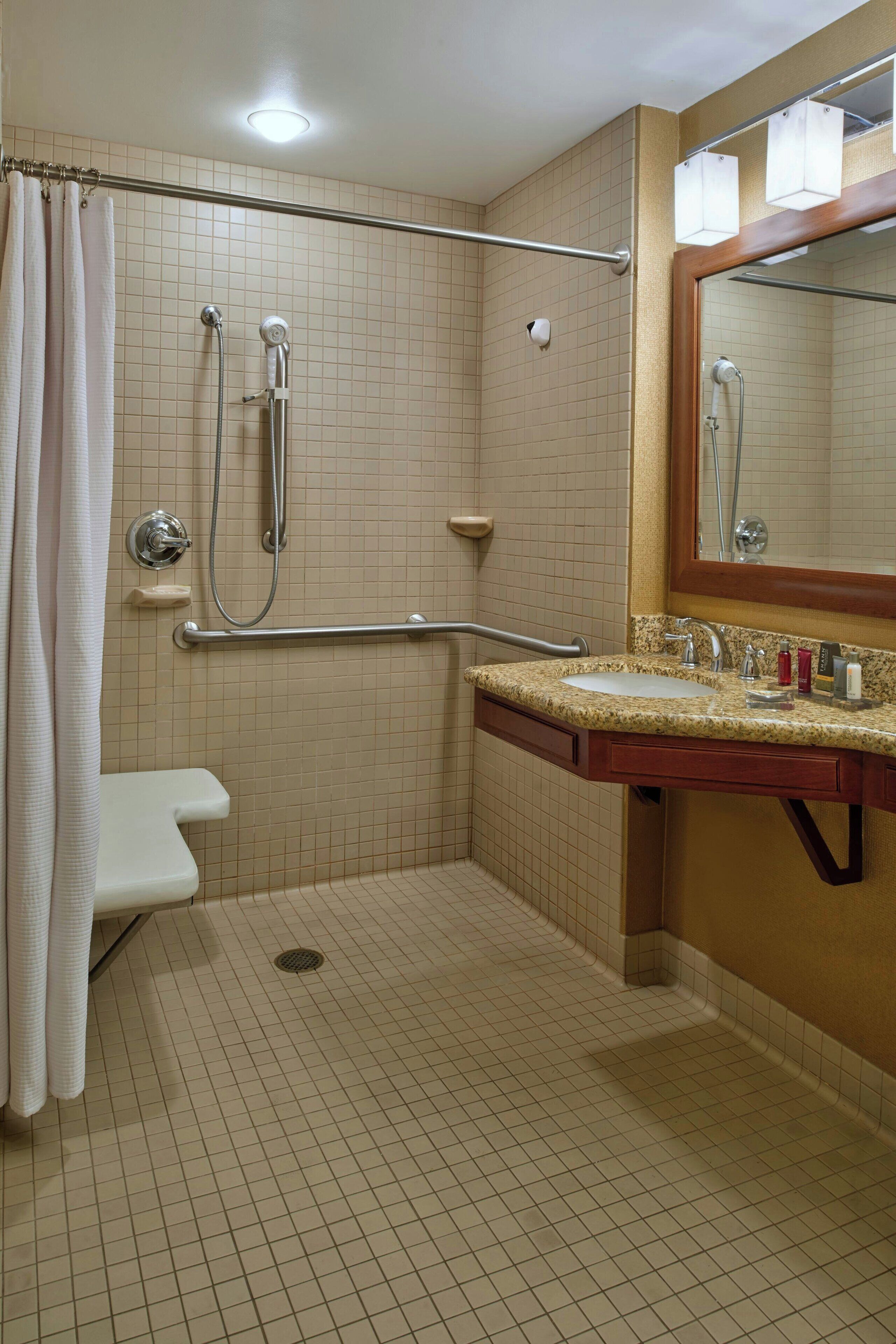 free toiletries, hair dryer, towels, soap