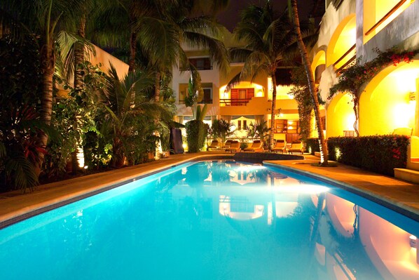 Outdoor pool - Hotel Riviera Caribe Maya (Playa del Carmen)