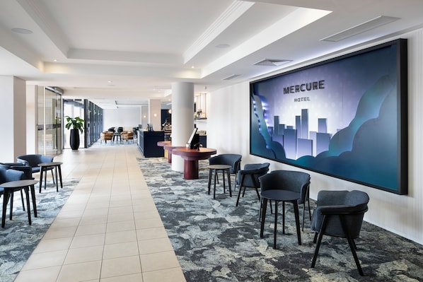 Sala de estar en el lobby