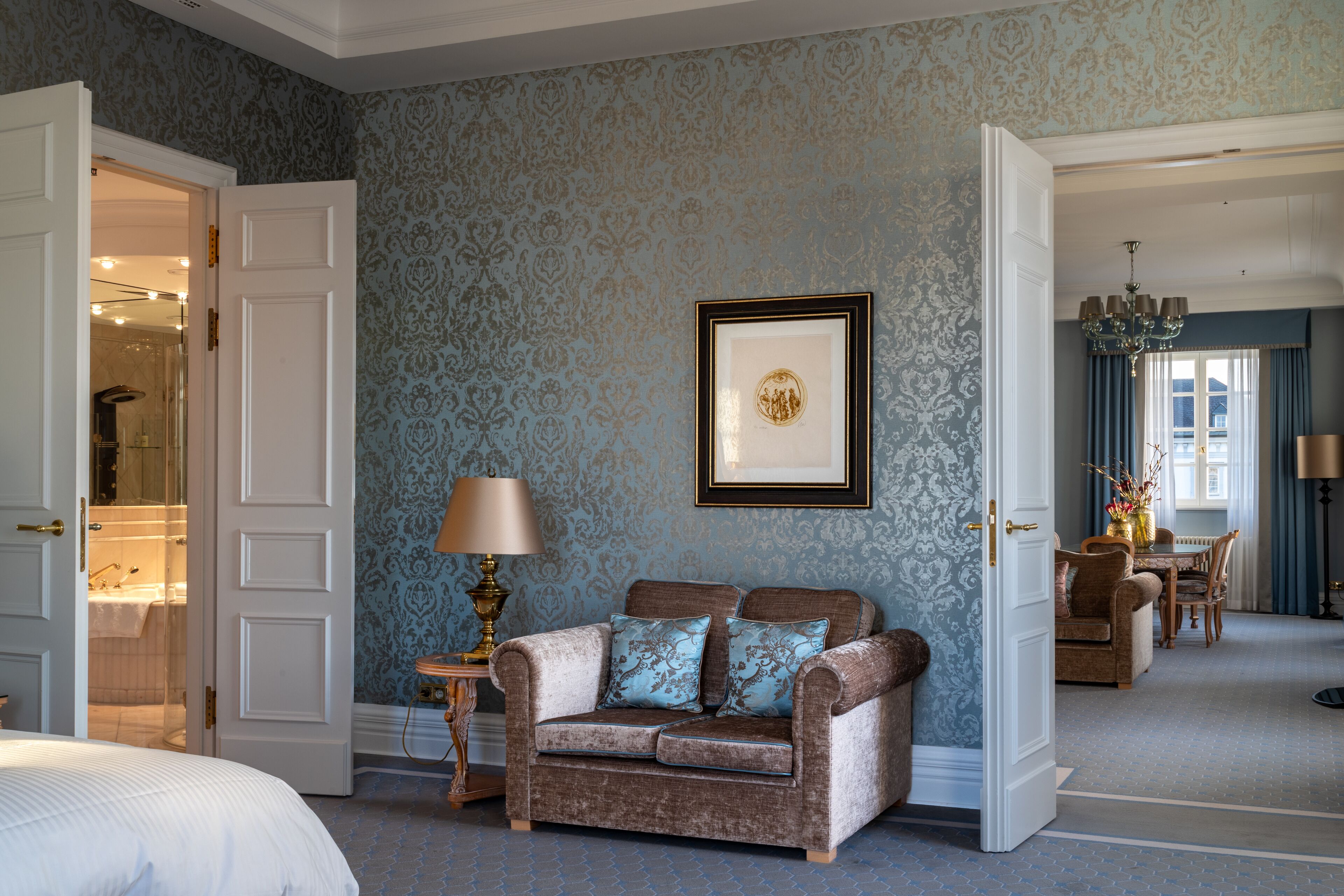 presidential suite | 1 bedroom, frette italian sheets, premium bedding, free minibar