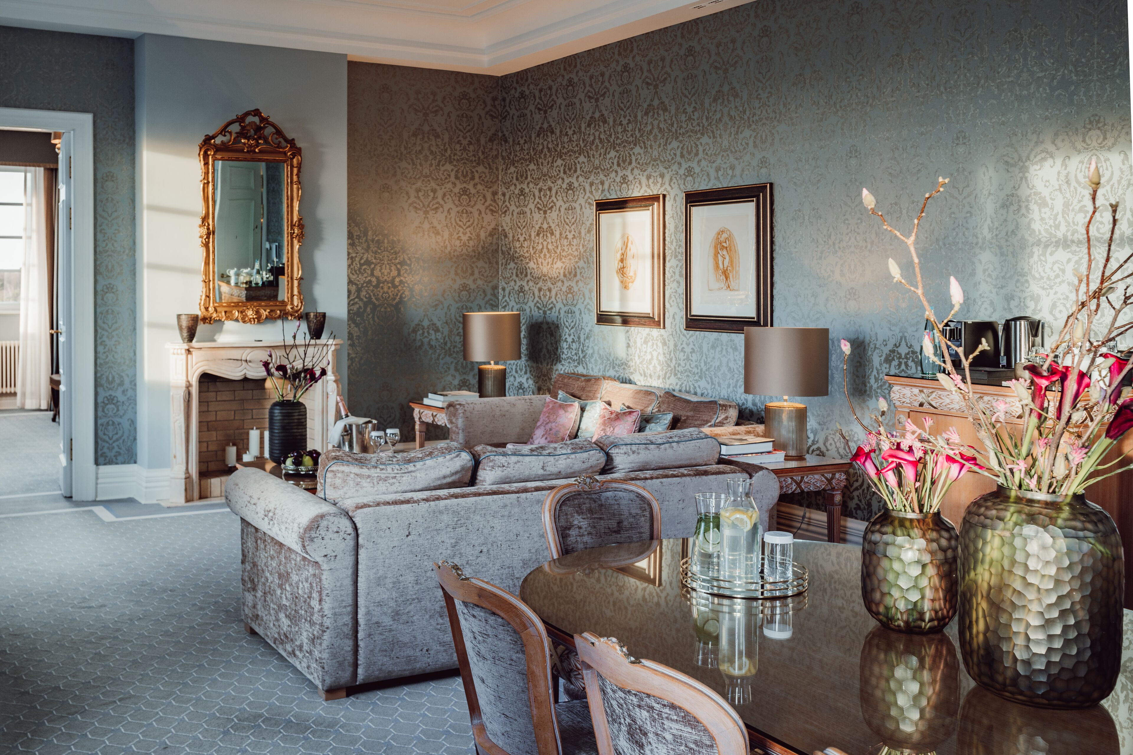 Presidential-Suite | Italienische Bettbezüge von Frette, hochwertige Bettwaren