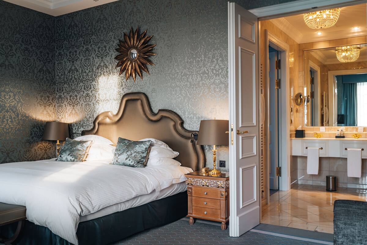 presidential suite | 1 bedroom, frette italian sheets, premium bedding, free minibar