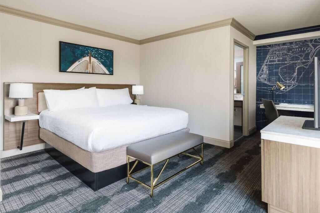 In-room safe, desk, blackout drapes, iron/ironing board