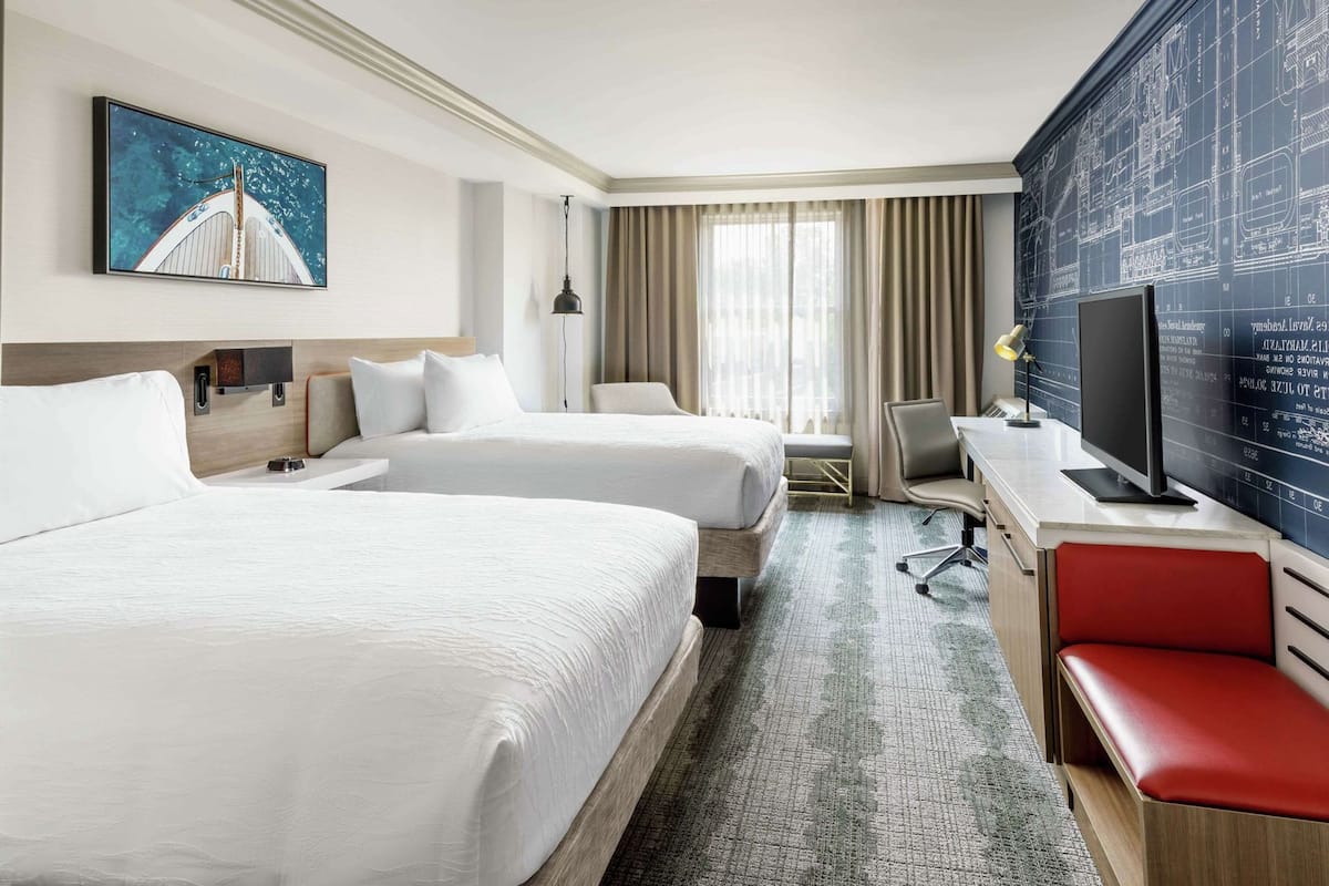 In-room safe, desk, blackout drapes, iron/ironing board