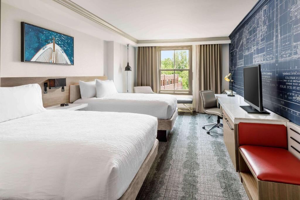In-room safe, desk, blackout drapes, iron/ironing board
