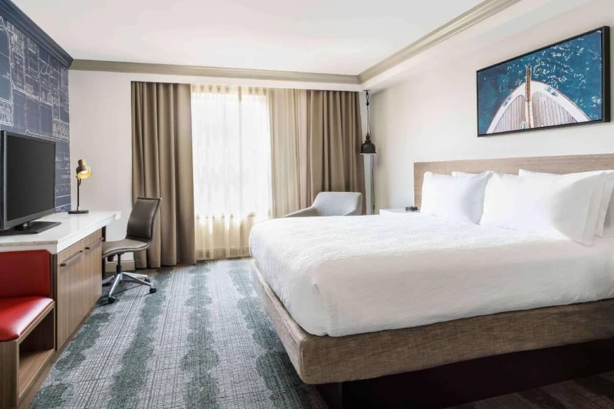 In-room safe, desk, blackout drapes, iron/ironing board