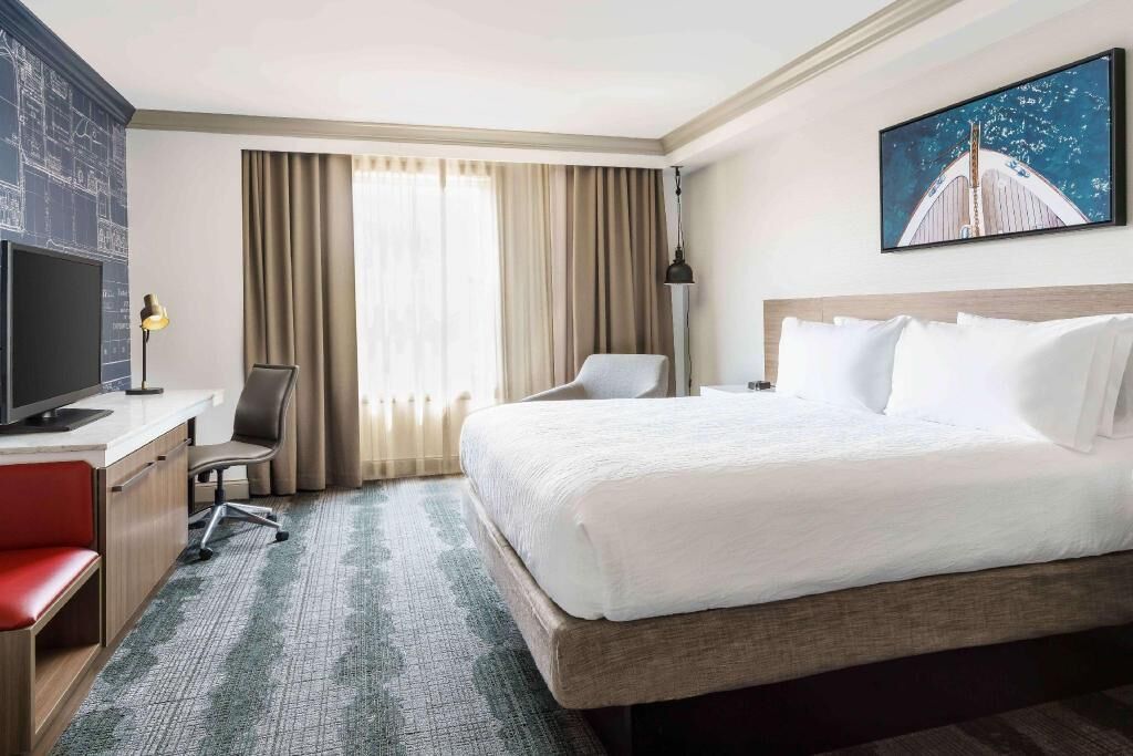 In-room safe, desk, blackout drapes, iron/ironing board