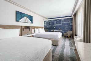 Chambre Deluxe, 2 grands lits, accessible aux personnes à mobilité réduite (Hearing)