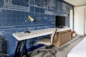 In-room safe, desk, blackout drapes, iron/ironing board