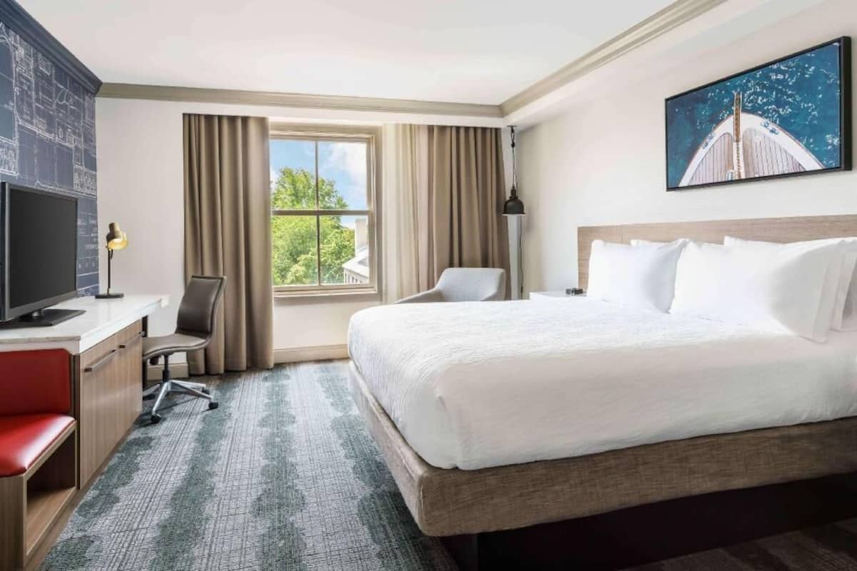 In-room safe, desk, blackout drapes, iron/ironing board