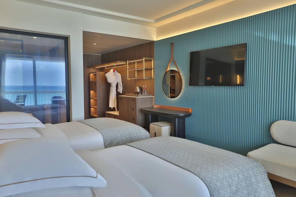 Executive Twin Room, 2 Single Beds, Sea View
