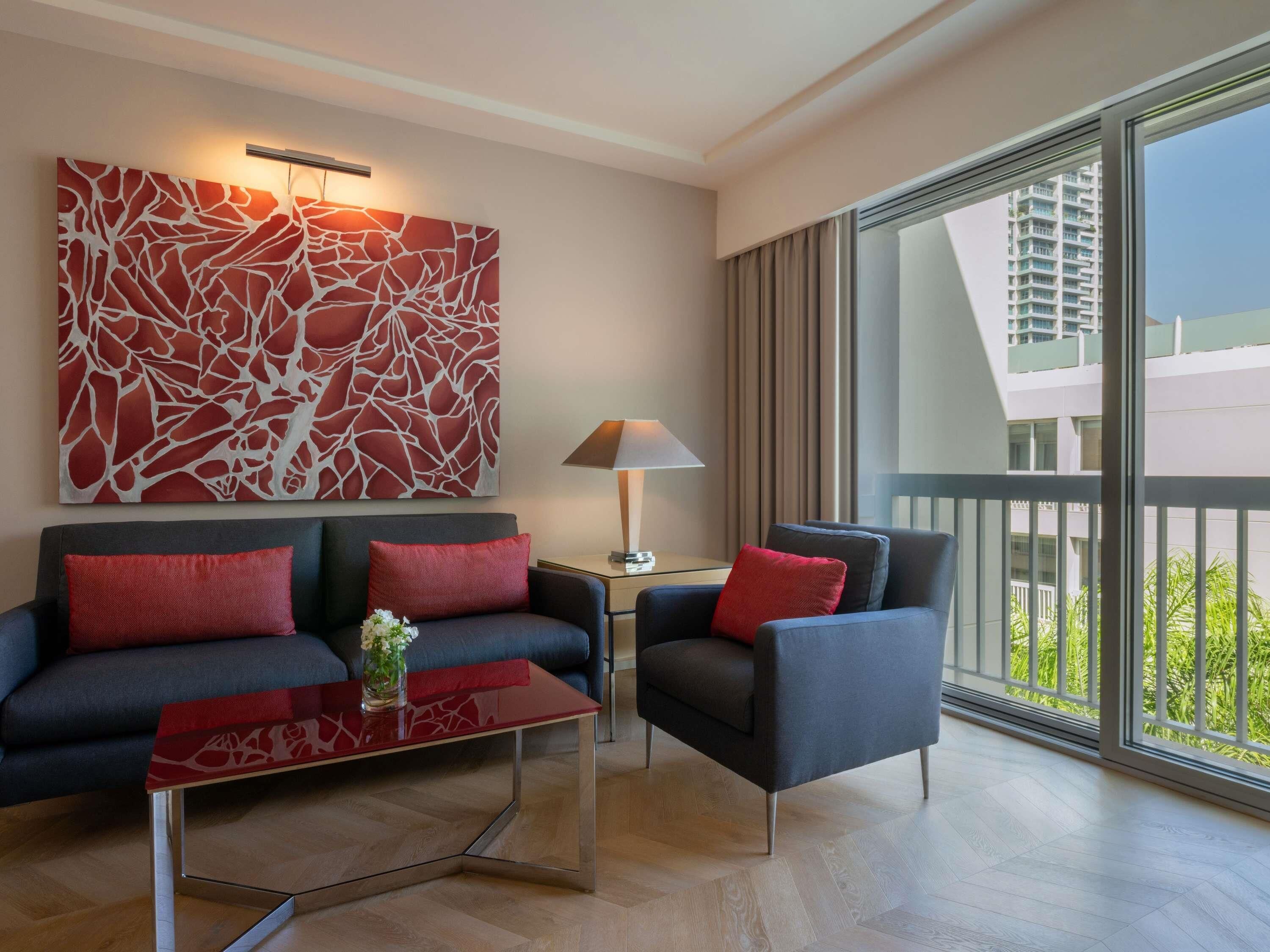 1 habitación, minibar, caja de seguridad en la habitación y escritorio 