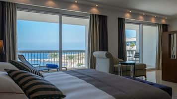 Suite, 1 King Bed, Sea View (Ambassador) | 1 bedroom, minibar, in-room safe, desk