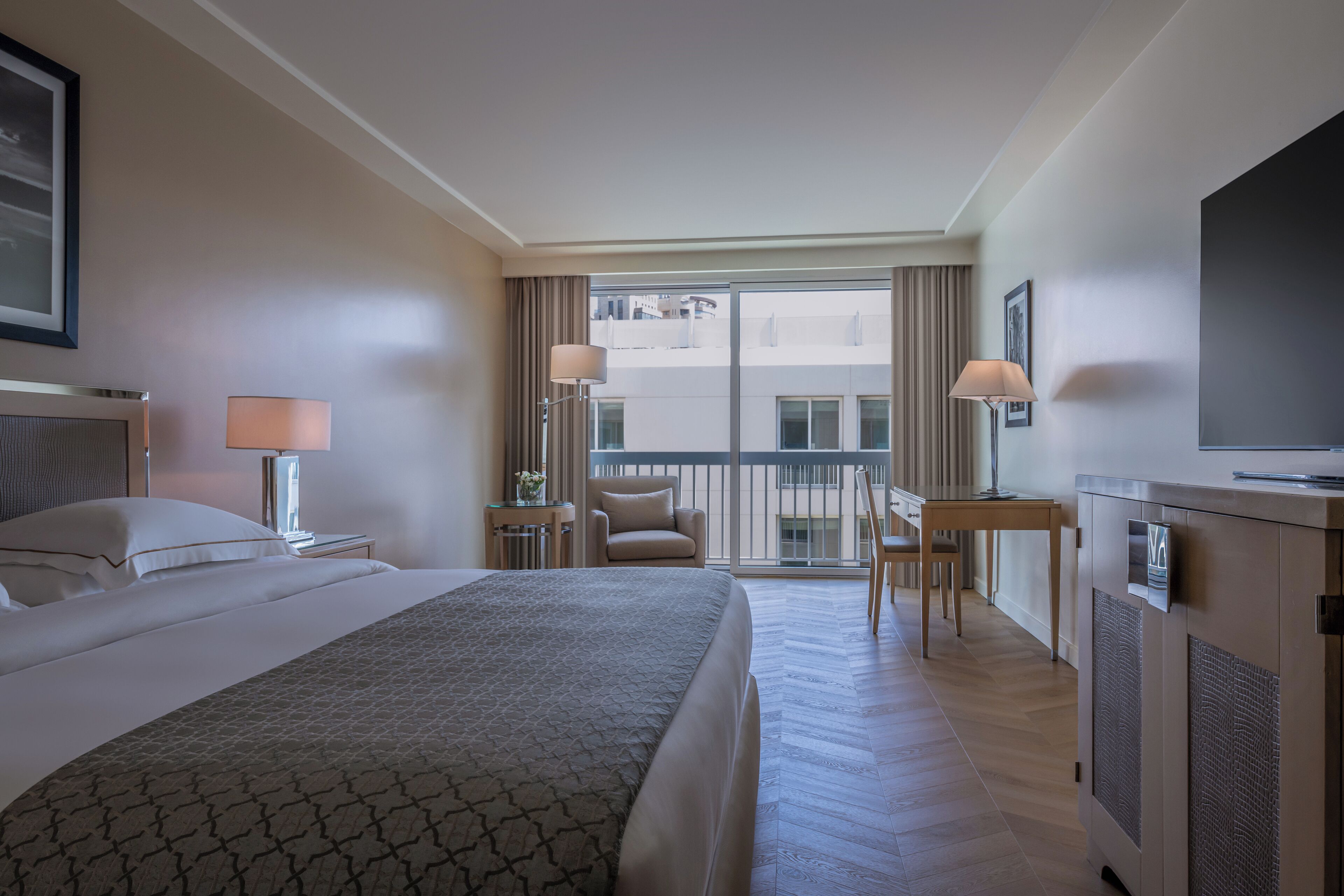 1 habitación, minibar, caja de seguridad en la habitación y escritorio 