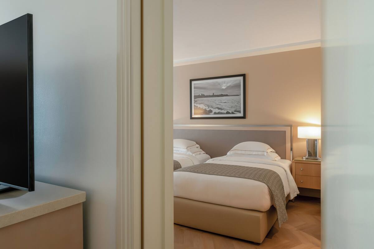 Family Room, 2 Double Beds, Connecting Rooms | 1 bedroom, minibar, in-room safe, desk