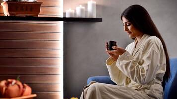 Salas de tratamiento para parejas, baño turco, tratamientos corporales