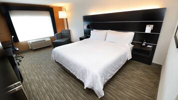 Desk, blackout curtains, iron/ironing board, free cots/infant beds