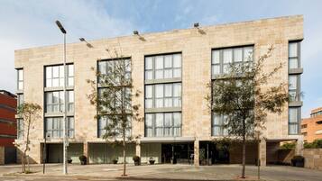 Voorkant van accommodatie