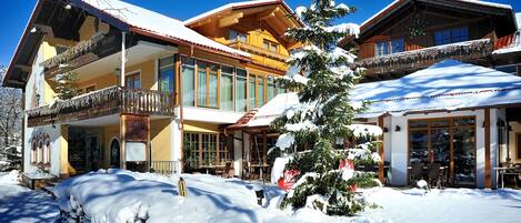 Façade de l’hébergement