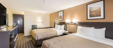 Desk, iron/ironing board, free WiFi, bed sheets