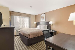 Standard Room, 1 King Bed, Non Smoking | Desk, iron/ironing board, free WiFi, bed sheets