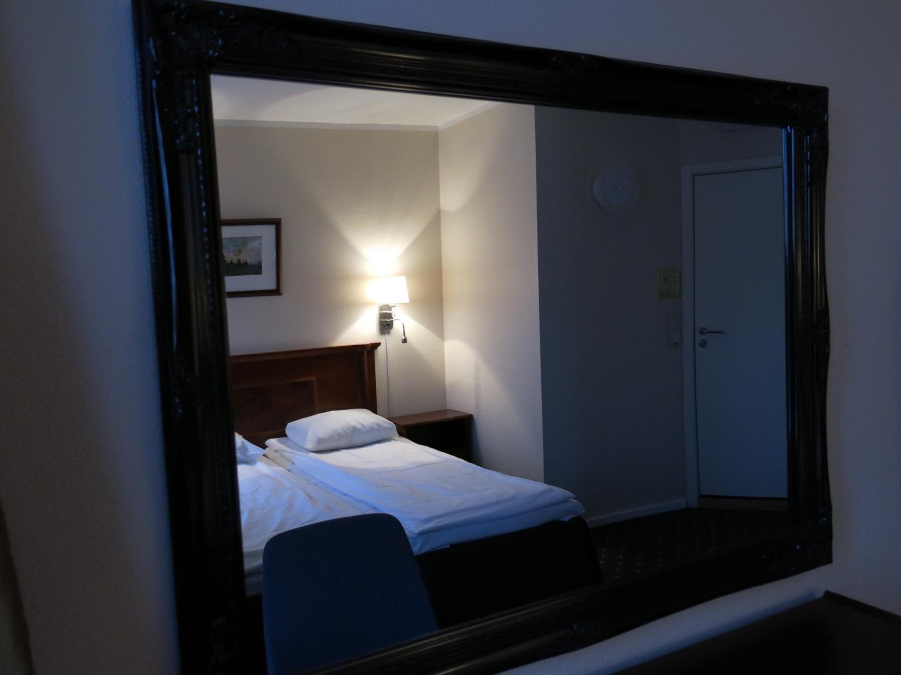 Minibar, desk, iron/ironing board (on request), cribs (surcharge)