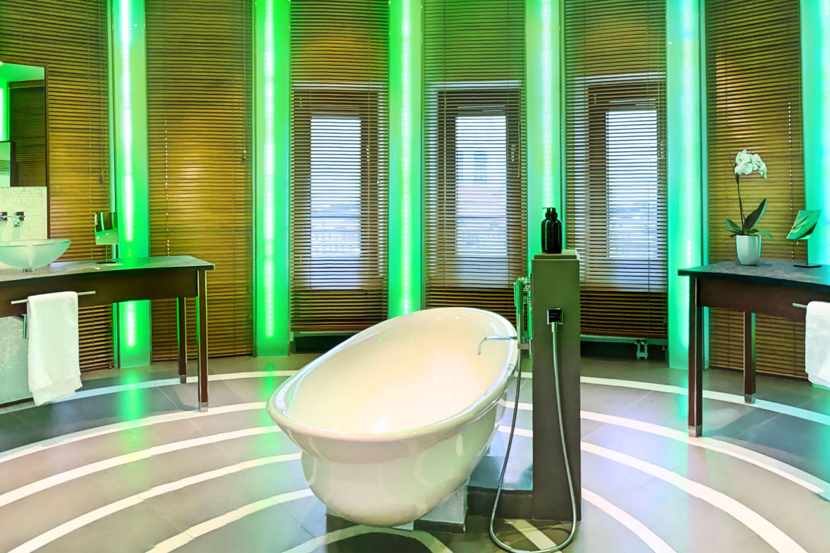 tower suite | bathroom | free toiletries, hair dryer, towels, soap