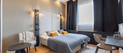 1 chambre, minibar, coffres-forts dans les chambres, Wi-Fi gratuit