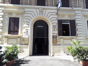 Façade de l’hébergement 