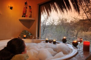 Body treatments, hydrotherapy, aromatherapy, body wraps, facials