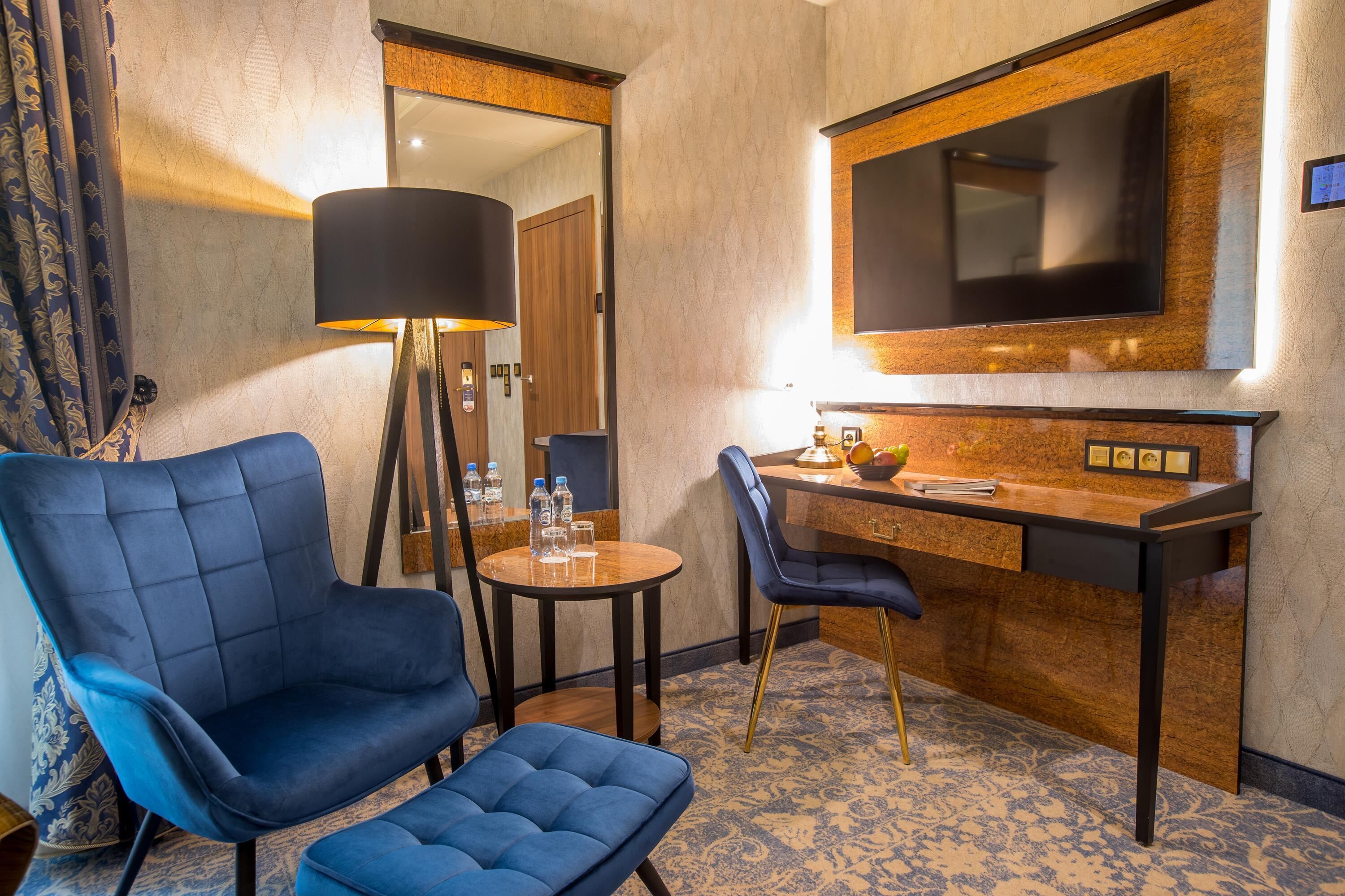 superior double or twin room (classic) | living area | 50-inch led tv with digital channels, smart tv