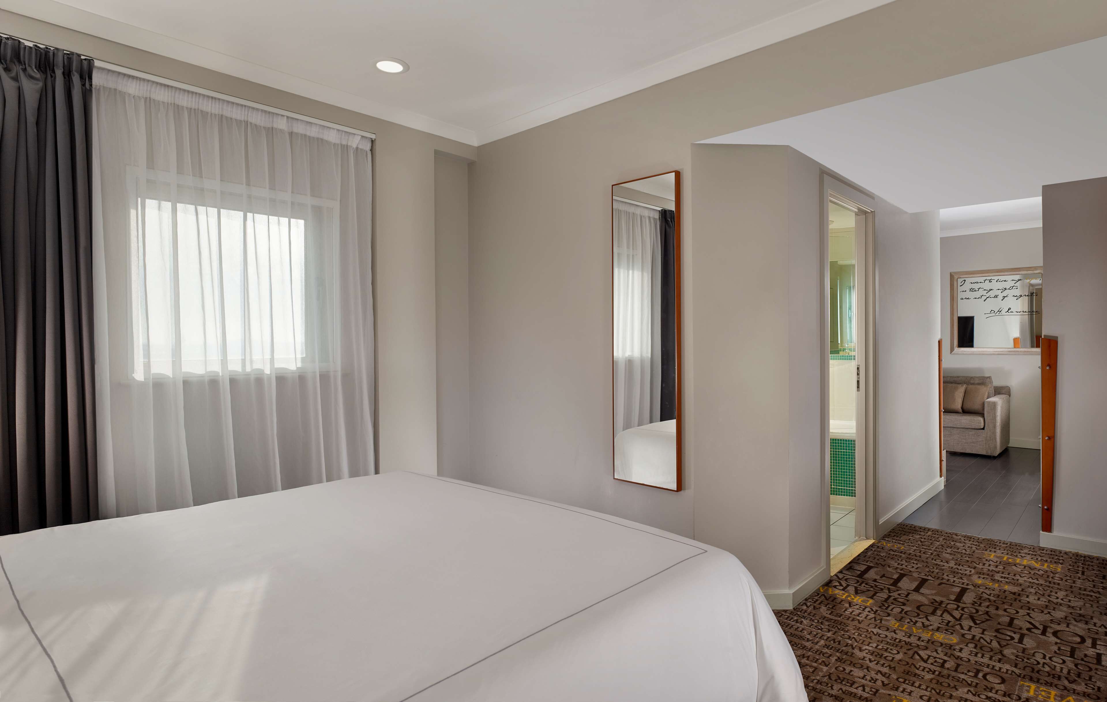 Premium bedding, minibar, in-room safe, desk