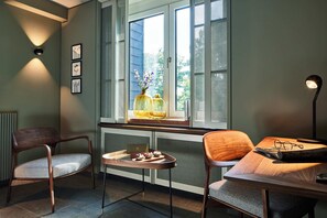 Italienische Bettbezüge von Frette, hochwertige Bettwaren, Minibar