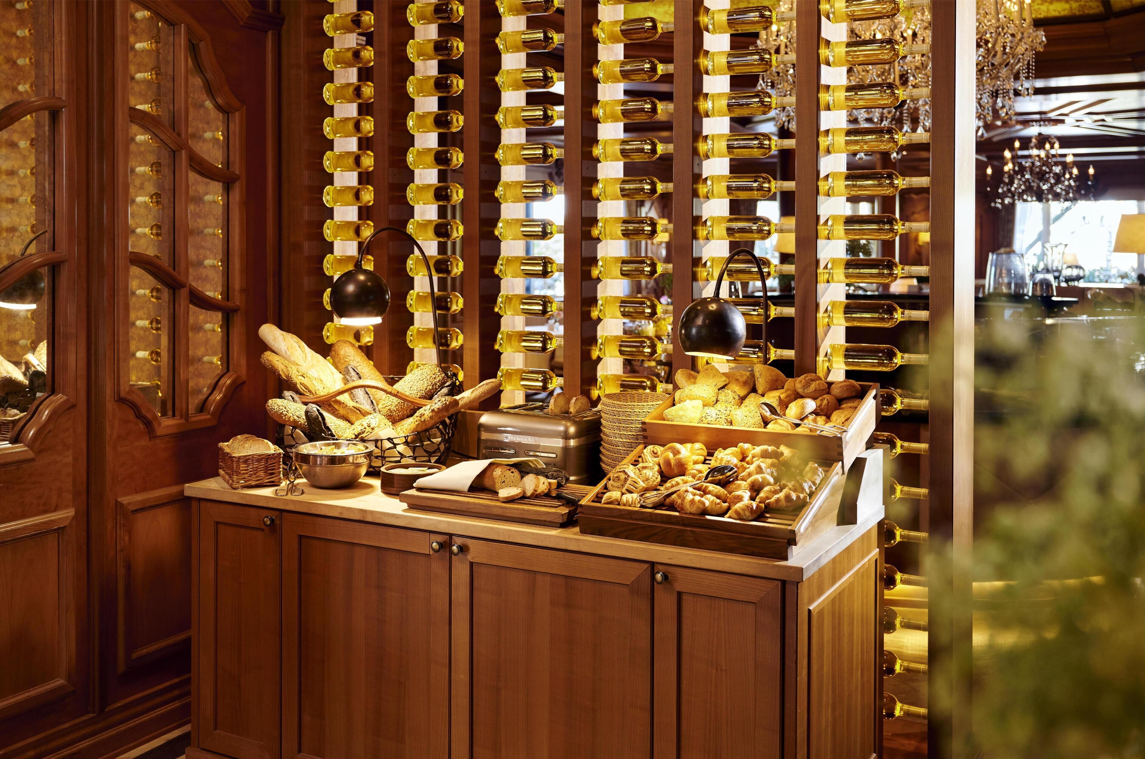 Daily buffet breakfast (EUR 34 per person)