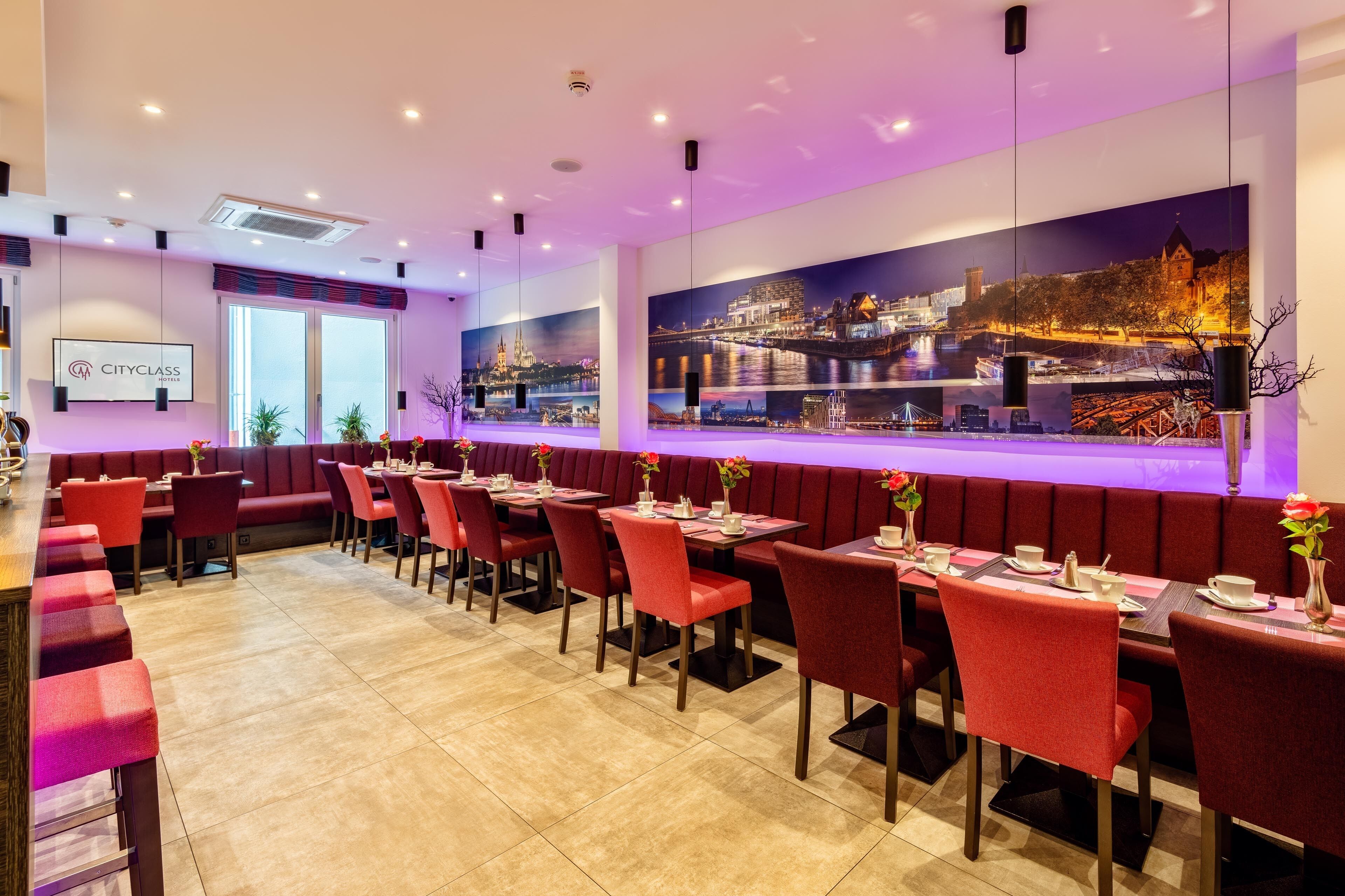 daily buffet breakfast (eur 18.90 per person)