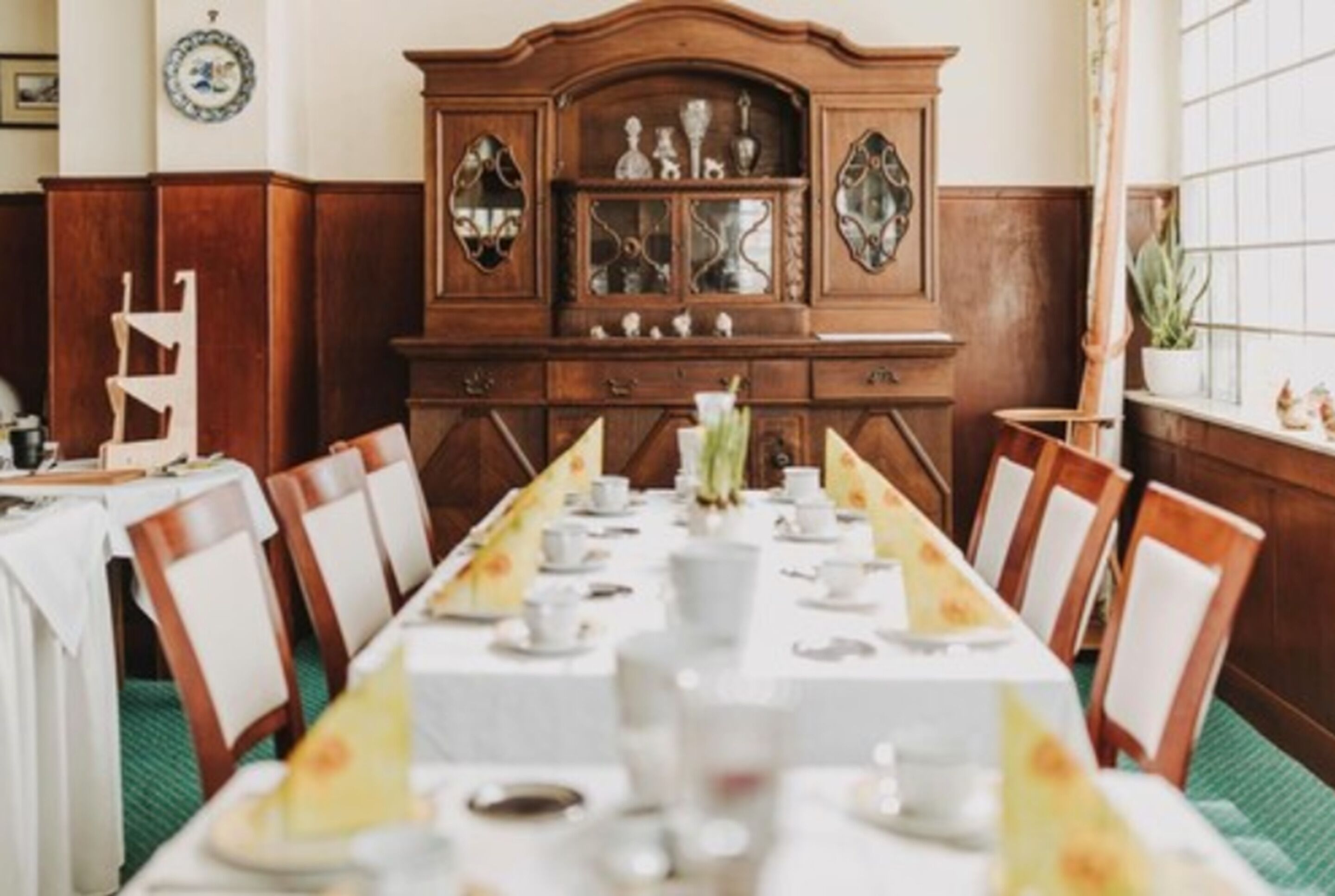 daily buffet breakfast (eur 15 per person)