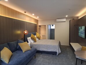 Desk, iron/ironing board, free WiFi, bed sheets