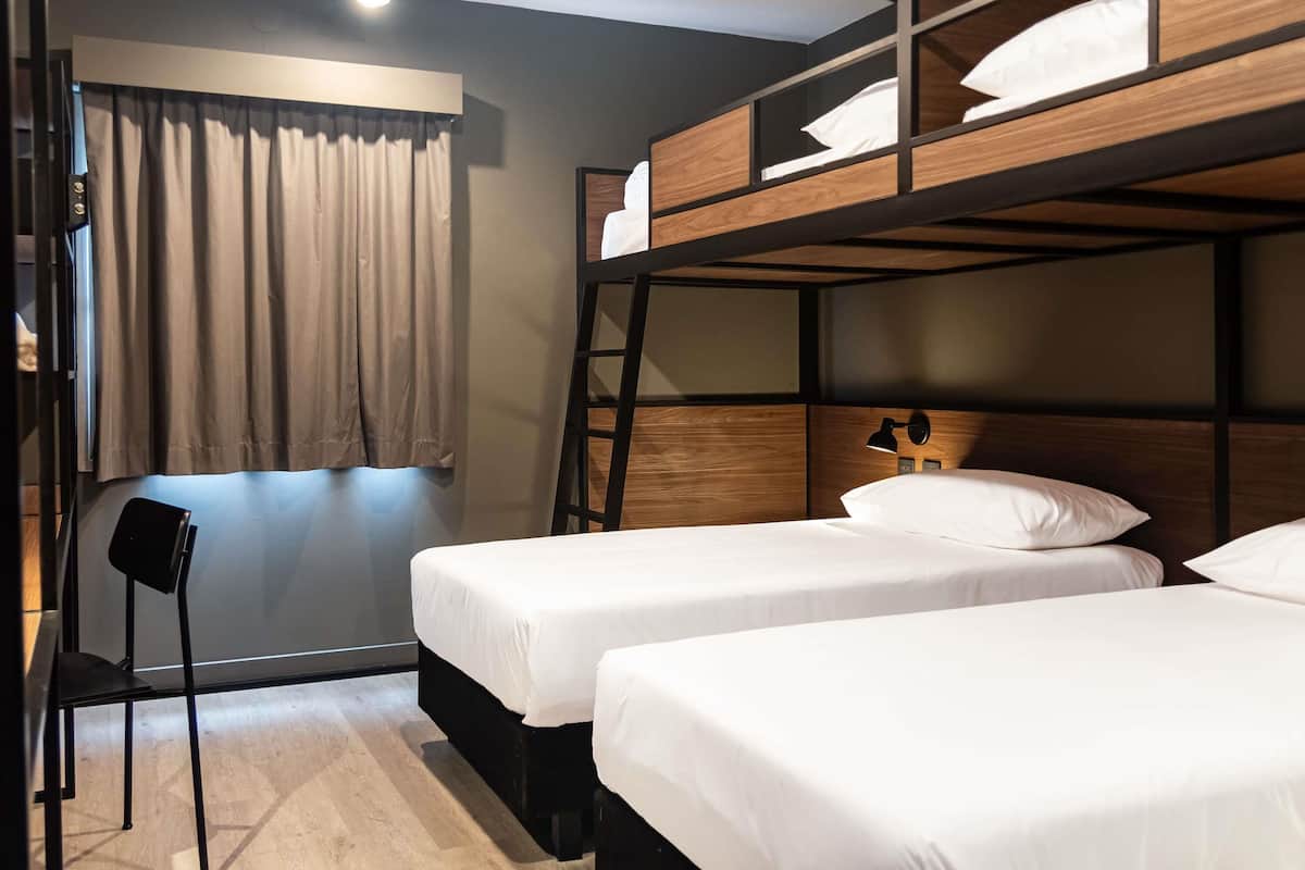 Standard Room, Multiple Beds | In-room safe, desk, blackout curtains, soundproofing