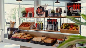 Daily buffet breakfast (EUR 9.50 per person)